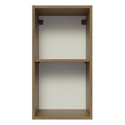 Armário Aéreo Glamy 35cm 1 Porta Rustic Preto