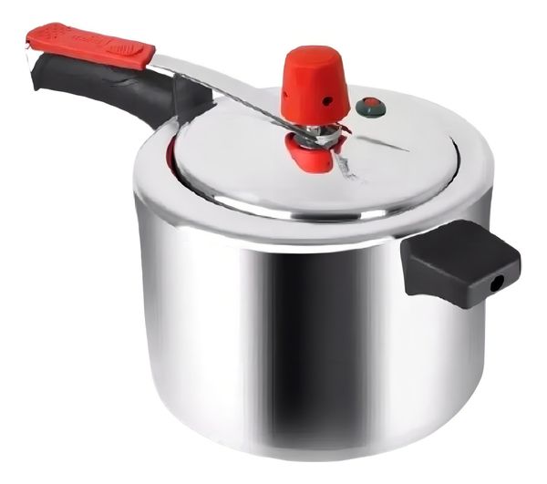 Panela De Pressão 4,5l Eirilar Polida Cor Prateado