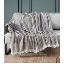 Manta Para Sofá Sevilha 170 Cm x 150 Cm Adomes Marrom