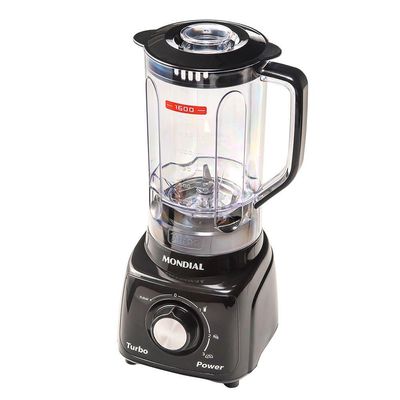 Liquidificador Mondial Turbo Power L-99-fb 127v-preto 110V
