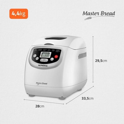 Panificadora Automática Master Bread Npf-54 Panificadora Npf-54 127V/60Hz .