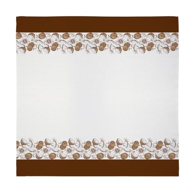 Toalha De Mesa Retangular 8 Lugares Teka Branco UN / Branco