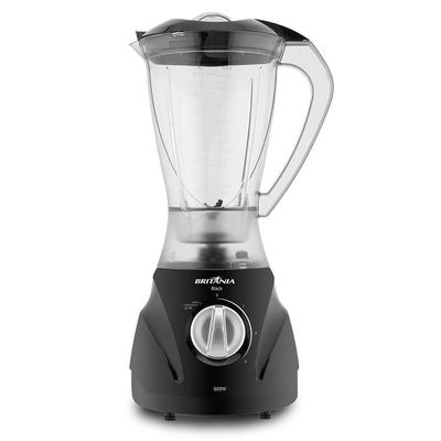 Liquidificador Diamante Black 2,1L 600w Britânia Preto 220v 220V