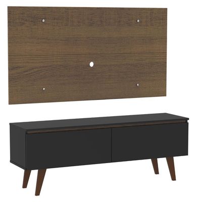 Rack e Painel para TV 55" Le Mans Rustic Madesa