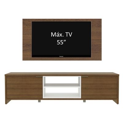 Rack e Painel para TV até 50" Metz Rustic Madesa