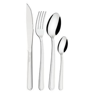 Conjunto de Talher 24 Peças Inox Buzios Tramontina Original