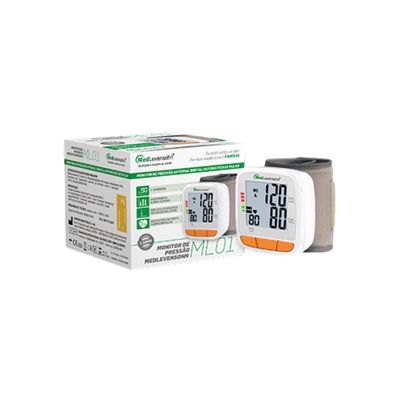 Monitor de Pressão Arterial de Pulso ML01 MedLevensohn
