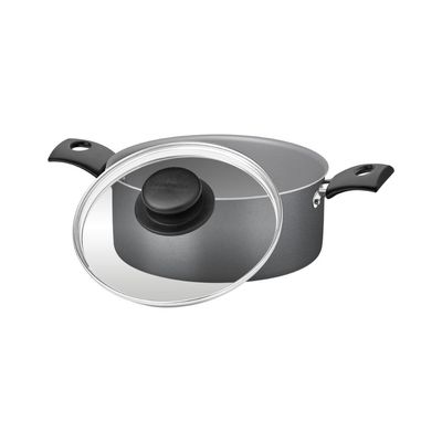 Caçarola de aluminio com revestimento interno de antiaderente Ø20cm