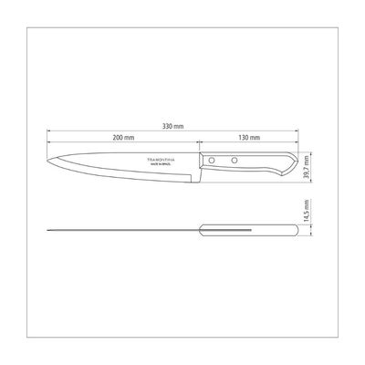 Faca para carne/cozinha 8"
