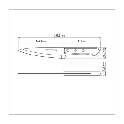 Faca Peixeira/Cozinha 6"