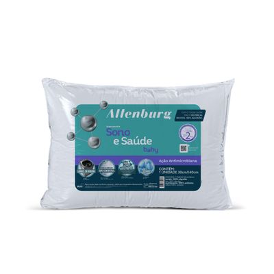 Travesseiro Sono E Saúde Baby Altenburg Branco UN / Branco
