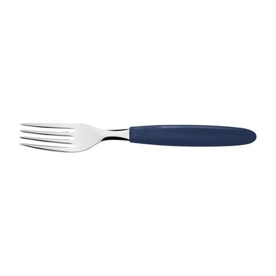 Garfo de Mesa Tramontina Ipanema com Lamina em Aço Inox e Cabo de Polipropileno Azul