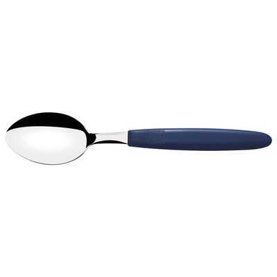 Colher para Sobremesa Tramontina Ipanema com Lamina em Aço Inox e Cabo de Polipropileno Azul