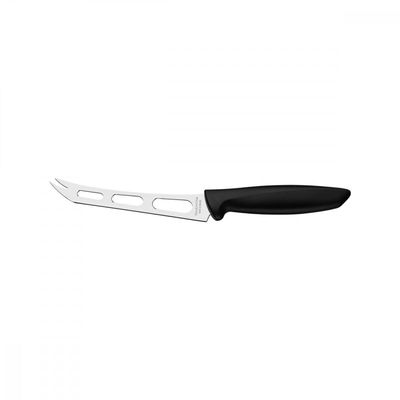 Faca para Queijo Tramontina Plenus com Lamina em Aço Inox e Cabo de Polipropileno Preto 6"
