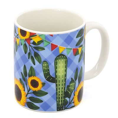 Caneca Junina 350ml CV245163 Playfun UNICA