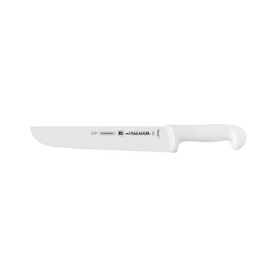 Faca Passador Tramontina Profissional com Lamina em Aço Inox e Cabo em Polipropileno Branco 10"