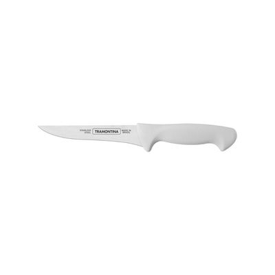 Faca para Desossar Tramontina Premium com Lamina em Aço Inox e Cabo de Polipropileno Branco 5"