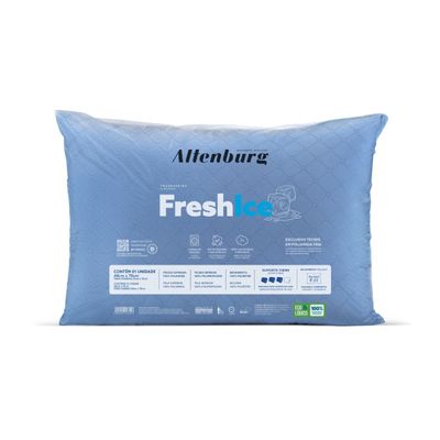 Travesseiro Fresh Ice Térmico Altenburg Branco UN / Branco