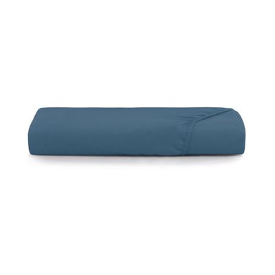 Lençol Toque Acetinado Queen Altenburg Azul UN / Azul