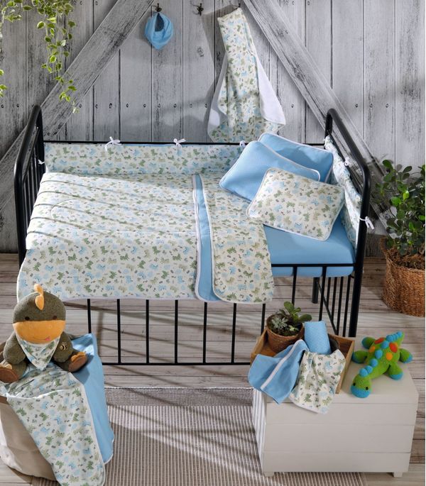 Edredom Bebê Estampado Vivaldi Verde UN / Verde