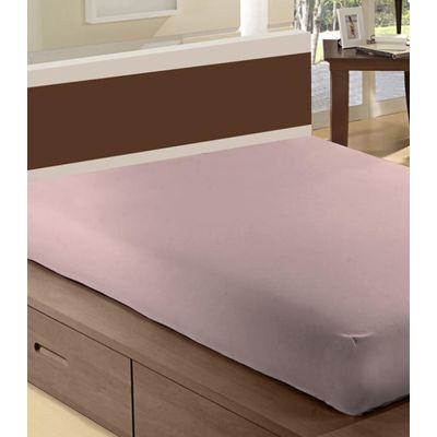 Lençol Avulso Queen Microfibra Com Elástico Camesa Rosa UN / Rosa