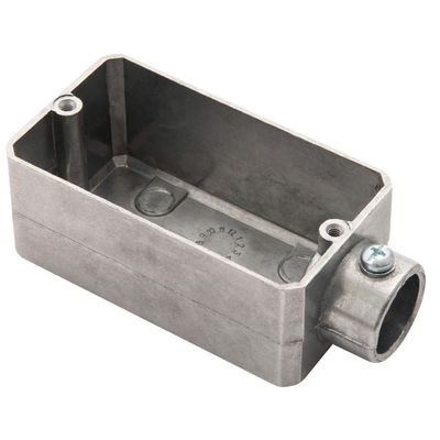 Condulete fixo 3/4" tipo "E" - sem tampa / sem rosca / sem pintura