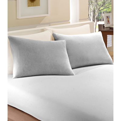 Fronha Lisa  Avulsa Microfibra Camesa Branco UN / Branco