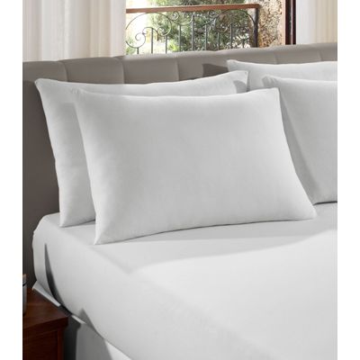 Fronha Avulsa Premium Fio Penteado Lisa Vivaldi Branco UN / Branco
