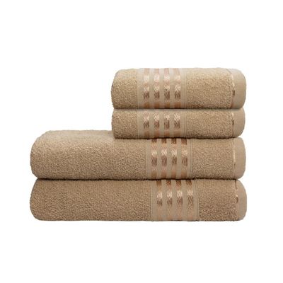 Toalha de Banho Decor Camesa Bege UN / Bege