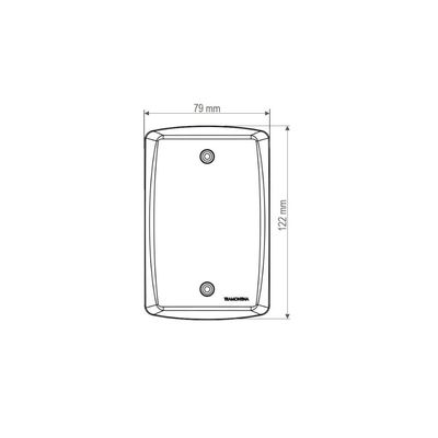 Placa Cega 4x2 Tramontina Lux Branca