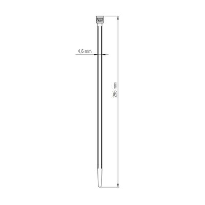 Abraçadeira de Nylon 295x4,6 mm Tramontina Branca