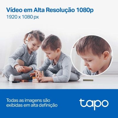 Camera de Seguranca 360º WI-FI 1080P Tapo TC70 Nacional
