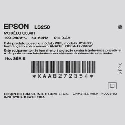 Multifuncional EPSON Tanque de Tinta L3250 WI FI - C11CJ67303