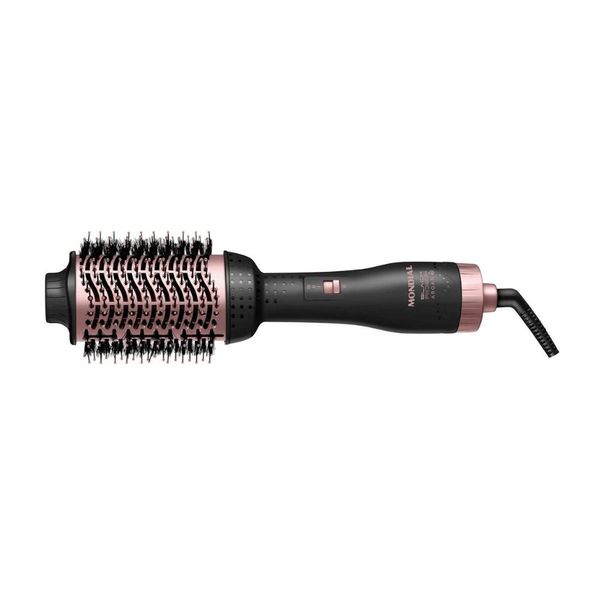 Escova Secadora Mondial ES-14 Bivolt PRETO/ROSE