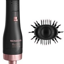 Escova Secadora Mondial ES-14 Bivolt PRETO/ROSE