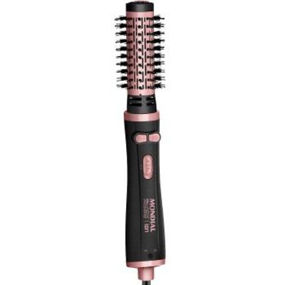 Escova Rotativa Mondial Tourmaline ION 1200W ERB-0 - 8986-01 PRETO/GOLDEN Rose Bivolt