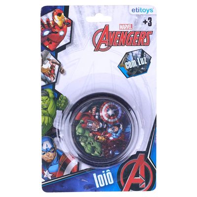 Ioiô com Luz Etilux Avengers UNICA