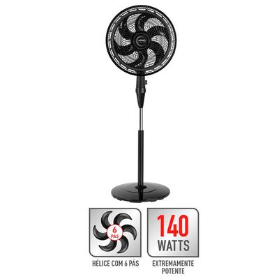 Ventilador de Coluna 40cm Arno X-TREME 6, 6 PÁS 140W 220V VE6C UNICA
