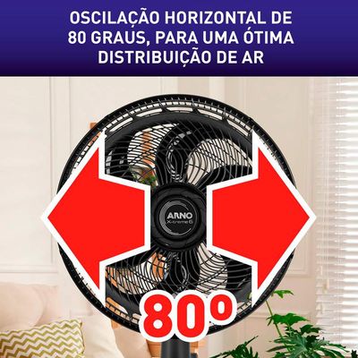 Ventilador de Coluna 40cm Arno X-TREME 6, 6 PÁS 140W 220V VE6C UNICA