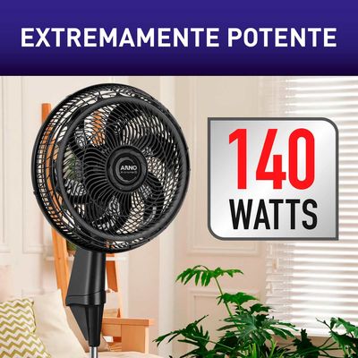 Ventilador de Coluna 40cm Arno X-TREME 6, 6 PÁS 140W 220V VE6C UNICA