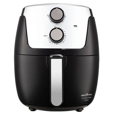 Fritadeira AIR FRYER Britania 4,2L BFR38 - 63801097  PRETO/CINZA  110 VOLTS