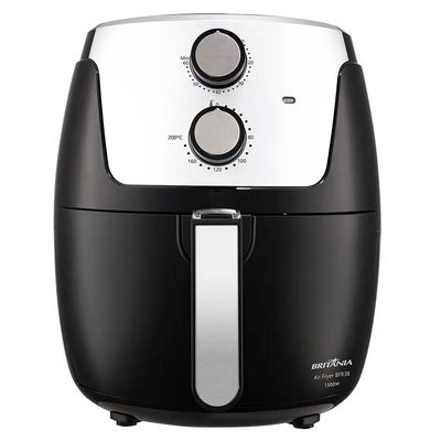 Fritadeira AIR FRYER Britania 4,2L BFR38 - 63802097  PRETO/CINZA  220 VOLTS