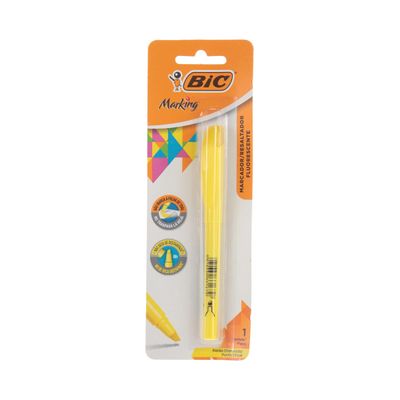 Marcador de Texto Bic Liner Amarelo UNICA