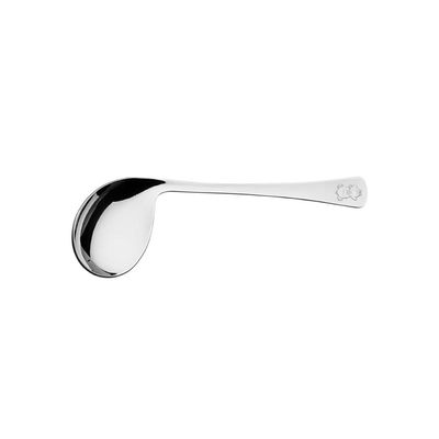 Colher Infantil Tramontina Baby Curvada em Aço Inox Acabamento Brilho com Desenho em Alto Relevo