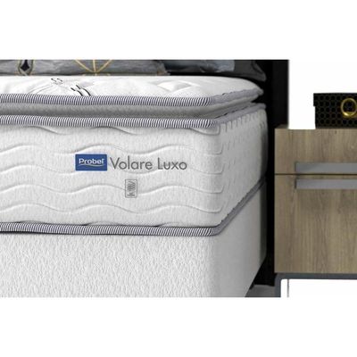 Colchão King Molas Prolastic Volare Luxo Pillow Top (193x203x33) - Probel