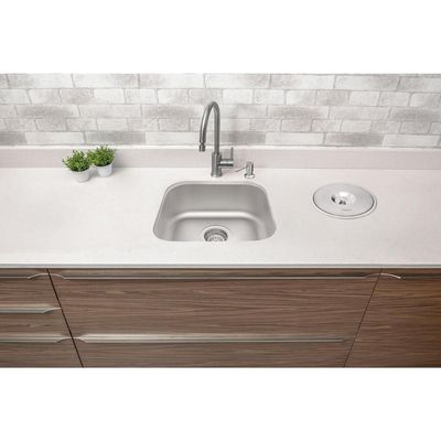 Cuba de embutir Tramontina Lavinia 40 BL em Aço Inox Acetinado 40x34 cm