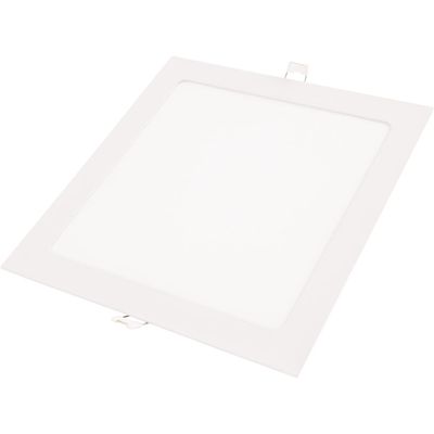 Plafon LED Quadrado Branco 12W 3000K 840lm Neutro Tramontina