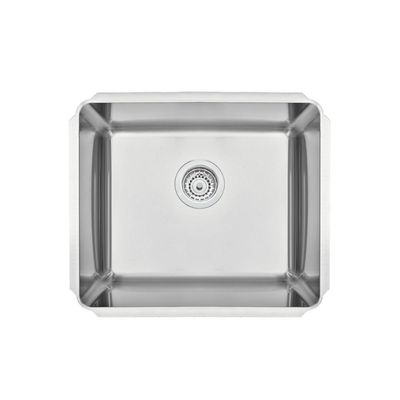Cuba Profissional de embutir Tramontina Dritta Pro em Aço Inox com Acabamento Scotch Brite 50x40 cm