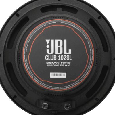 Alto Falante JBL CLUB SUB SLIM 10" 350WRMS 2 ou 4 OHMS