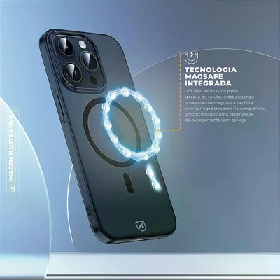 Capa para iPhone 16 Pro - Crystal Slim Magsafe - NÃO AMARELA - Desert - Gshield
